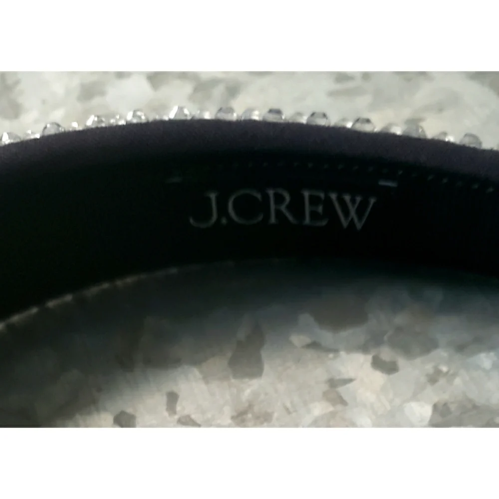 NWOT J.Crew Rhinestone-studded headband